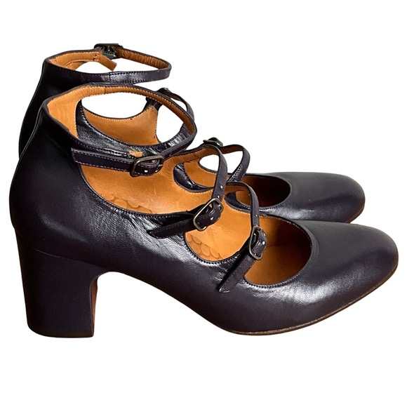 Chie Mihara Flawless Pruna Leather Heels New in Box